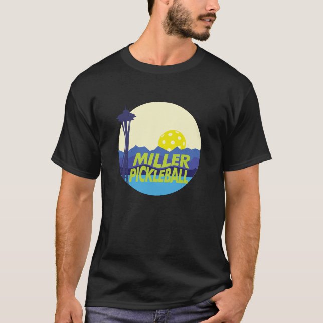 Manar Miller Pickleball T-shirt (Framsida)