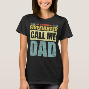 Manar Min favoritbrandman heter Pappa Far" T Shirt