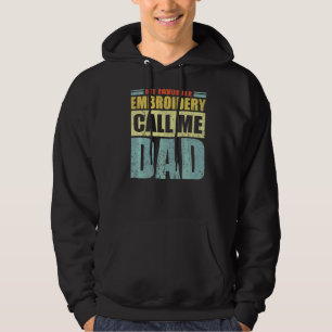 Manar Min favoritbroderiy kallar mig Pappa Far Hoodie