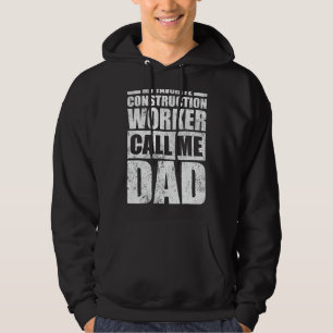 Manar Min favoritbyggarbetare kallar mig Pappa Hoodie