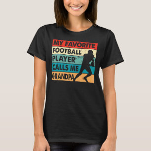 Manar Min favoritfotbollspelare kallar mig morfar T Shirt