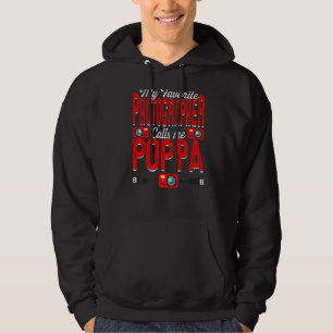 Manar Min favoritfotograf kallar mig Poppa Camer Hoodie