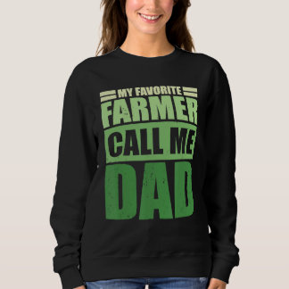 Manar Min favoritjordbrukare kallar mig Pappa Fars T Shirt