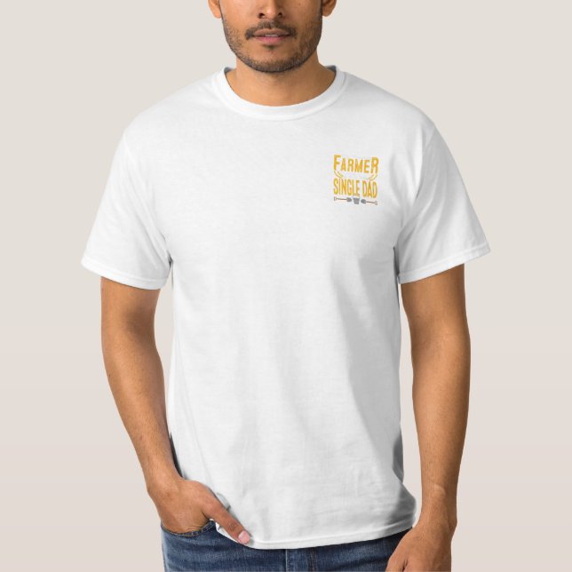 Manar Min favoritjordbrukare kallar mig singel T Shirt (Framsida)