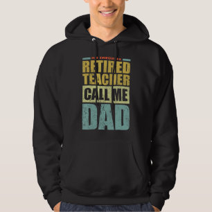 Manar Min favoritlärare kallar mig Pappa Tjock Hoodie