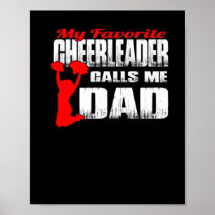 Manar Min favoritledare kallar mig Pappa Cheer Poster