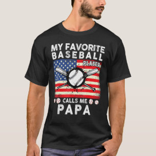 Manar Min favoritspelare i basket kallar mig Pappa T Shirt