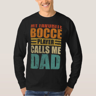 Manar Min favoritspelare kallar mig Pappa Far T Shirt