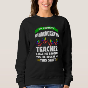 Manar Min Kindergarten-lärare kallar Brother Lärar T Shirt