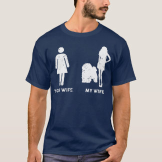 Manar Min Lhasa-apso din frukost-gåva T Shirt