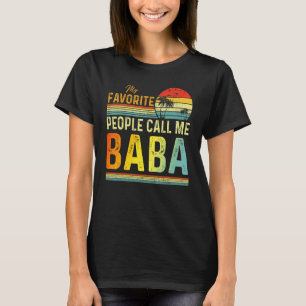 Manar Mina favoriter kallar mig Baba Pappa Far 2 T Shirt