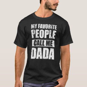 Manar Mina favoriter kallar mig Dada Retro Pappa F T Shirt