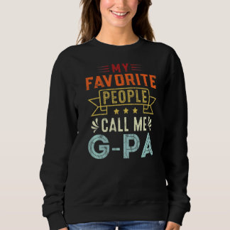 Manar Mina favoriter kallar mig G Pa Retro Far T Shirt