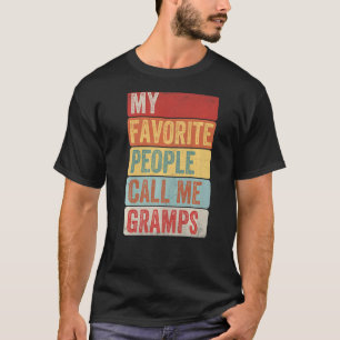 Manar Mina favoriter kallar mig Gramps för Far T Shirt