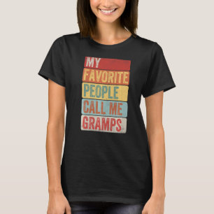Manar Mina favoriter kallar mig Gramps för Far T Shirt
