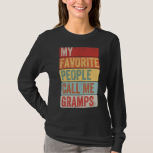 Manar Mina favoriter kallar mig Gramps för Far T Shirt