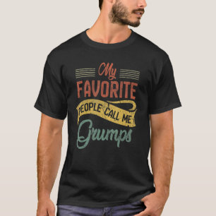 Manar Mina favoriter kallar mig Grumps Vintage Tjo T Shirt