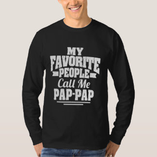 Manar Mina favoriter kallar mig Pap Pap Humor T Shirt
