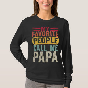 Manar Mina favoriter kallar mig Pappa Fars dag T Shirt