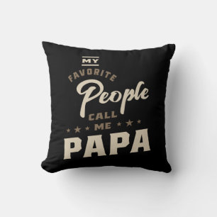 Manar Mina favoriter kallar mig Pappa Gift Kudde