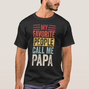 Manar Mina favoriter kallar mig Pappa Vintage lust T Shirt