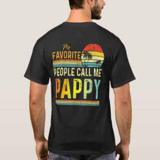Manar Mina favoriter kallar mig Pappy Pappa Far 1 T Shirt