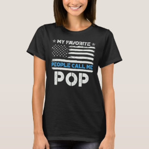 Manar Mina favoriter kallar mig Pop Fars dag T Shirt