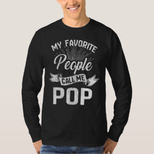 Manar Mina favoriter kallar mig Pop Fars dag T Shirt