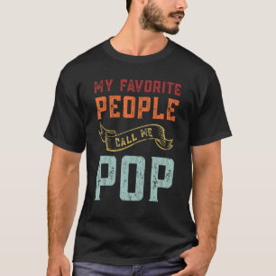 Manar Mina favoriter kallar mig Pop Humor Far T Shirt