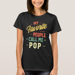 Manar Mina favoriter kallar mig Pop Vintage Far T Shirt