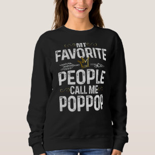 Manar Mina favoriter kallar mig Poppop Kung Krona T Shirt