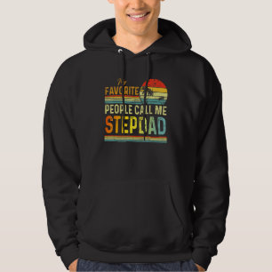 Manar Mina favoriter kallar mig Stepdad Pappa Far Hoodie