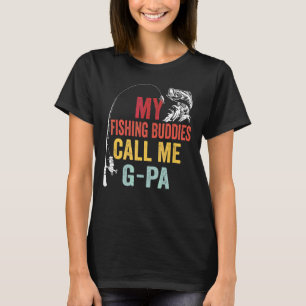 Manar Mina favoritfiskedagar kallar mig G Pa Fish T Shirt