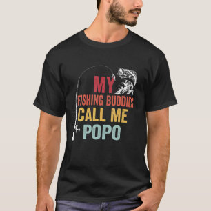 Manar Mina favoritfiskedagar kallar mig Popo Fish T Shirt