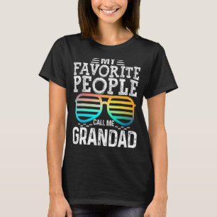 Manar Mina favoritfolk kallar mig morfar och solgl T Shirt