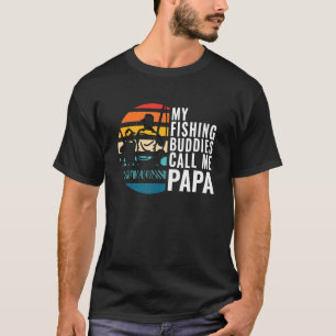 Manar Mina fiskedagar kallar mig Pappa Fiskare Tjo T Shirt