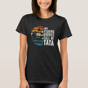 Manar Mina fiskedagar kallar mig Tata Fisherman Tj T Shirt