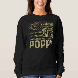 Manar Mina fiskekanaler kallar mig Poppy Roligt Pa T Shirt