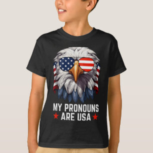 Manar mina pronouns är USA Lusnyj, 4 juli A T Shirt