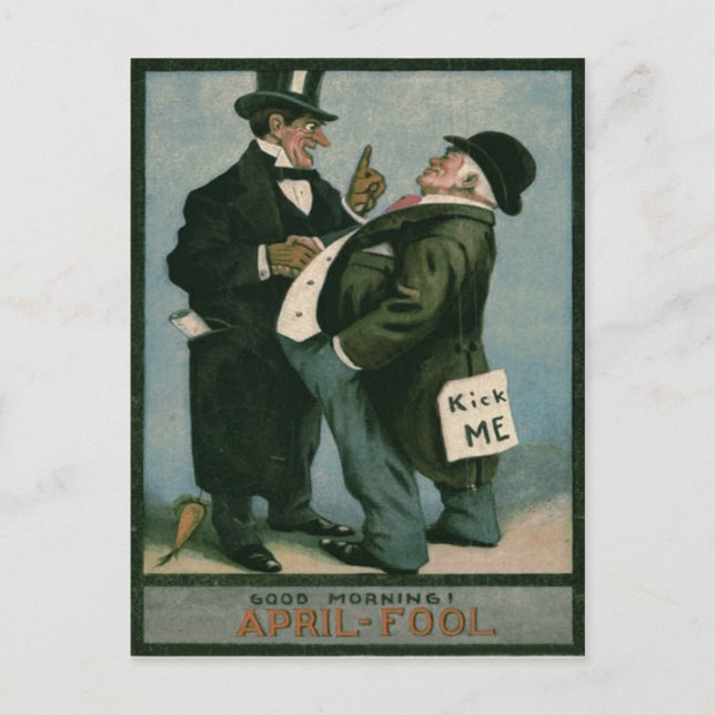 Manar Mina Skojjar Joke Carrot Vykort (Framsida)