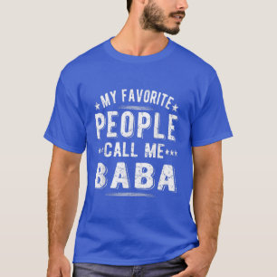 Manar Mitt favoritfolk kallar mig Baba Grandpa Bab T Shirt