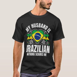 Manar Mitt Make är det brasilianska Pridet Flagga T Shirt