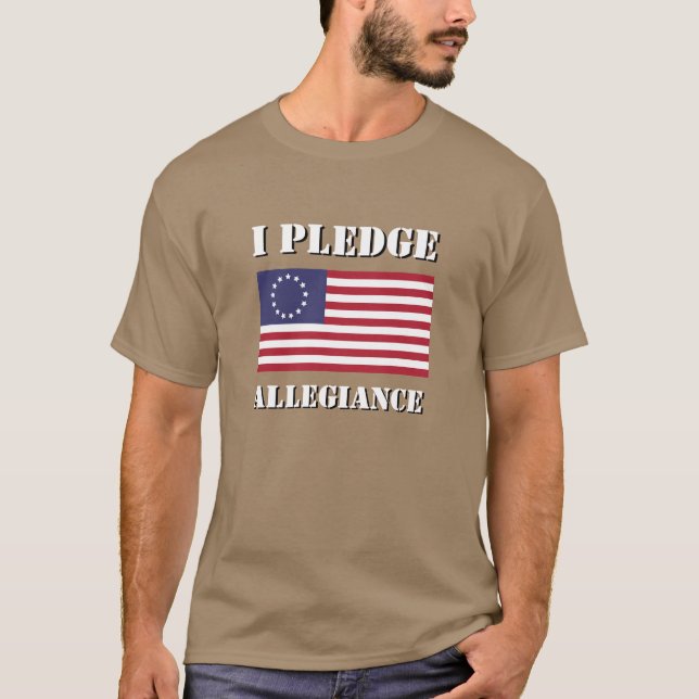 Manar Mode Novelty I VÄLKOMNAR ALLEGIANCE T Shirt (Framsida)