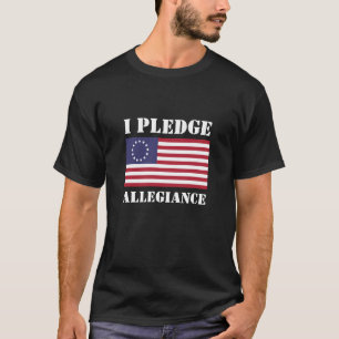 Manar Mode Patriotic I PLEDGE ALLEGIANCE T Shirt