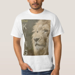 Manar Modern för den Lejona Ansikte-vitmallen tren T Shirt