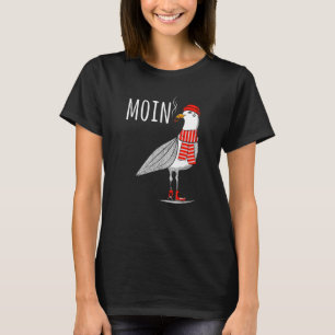 Manar Moin som lägger ut Fiskmås Bird Sea Sailing T Shirt