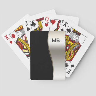 Manar Monogram Stil Spel Kort