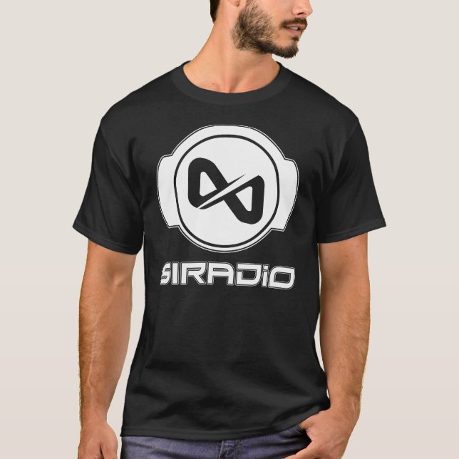 Manar monokromma Tshirt Tee Shirt (Framsida)