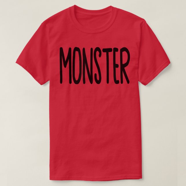Manar MONSTER Gym Fitness Workout Bodybuilding Mot T Shirt (Design framsida)