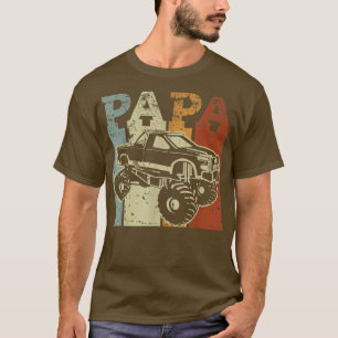 Manar Monster lastbil vintage - PAPPA retro vintag T Shirt